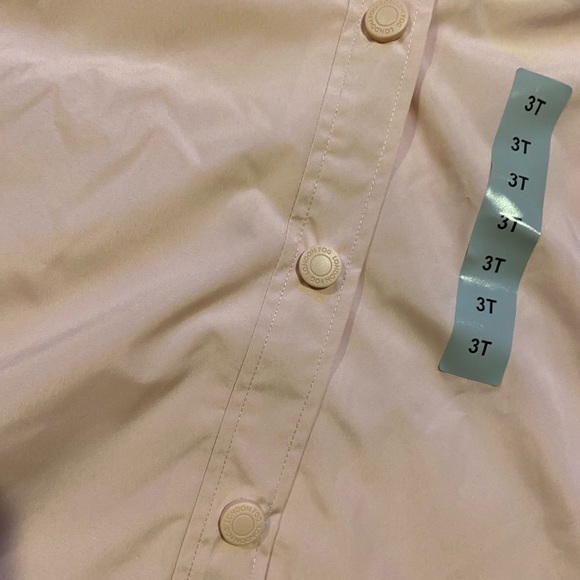 London Fog Pink Poncho unicorn  raincoat  size 3T - Picture 6 of 7